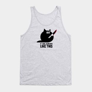 Murderous Cat Tank Top